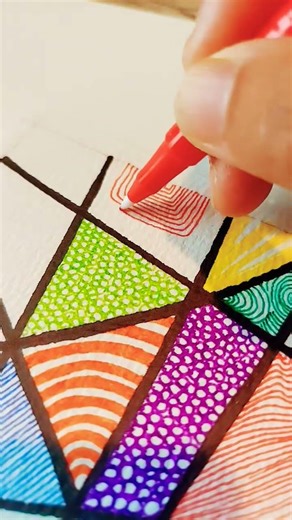 Discover Your Style with Zentangle Art #drawing #shorts