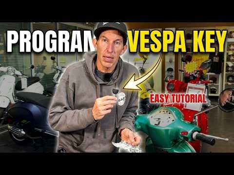 How to Program a Vespa Immobilizer Chip Key (Key Coding)