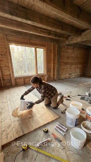 How to Refinish Cabin Floors (Step-by-Step Timelapse)