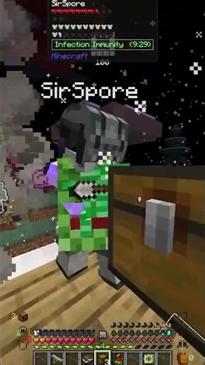 Am I Good Bait? Epic Minecraft Zombie Climb! #shorts