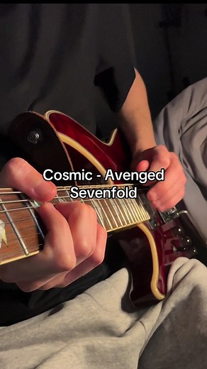 Cosmic Electric Guitar Solo Cover by Avenged Sevenfold