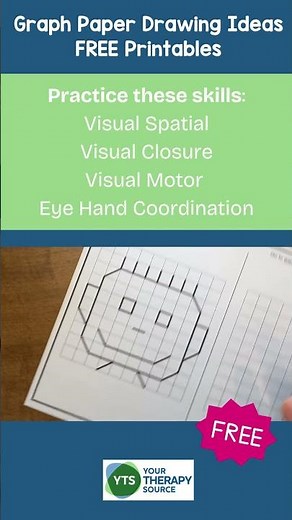 Graph Paper Drawing Ideas FREE Printables