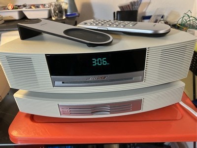 Bose Wave Music System CD AM FM Radio AWRCC2 + 3 Disc Multi CD Changer w/ Remote | eBay