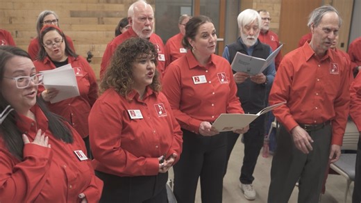 Love, delivered in song: Arlington barbershop chorus keeps Valentine tradition alive