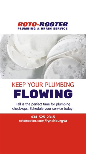 Whether you're at home or managing a restaurant, fall is the time for plumbing check-ups! We handle everything from drain cleaning to septic pumping and grease trap service for local businesses.Visit our website today to learn more about our services! #OctoberPlumbing #ResidentialAndCommercial #FOGProgram #LynchburgPlumbers | Roto-Rooter Plumbing of Lynchburg