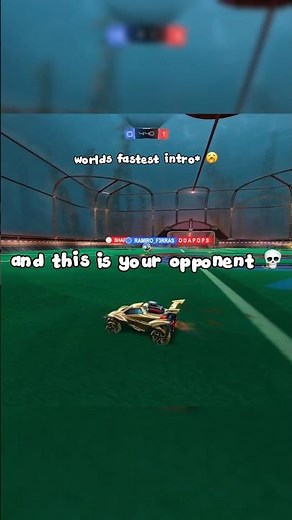 Imagine queuing ranked and this is your opponent 😳 #rocketleague #rlchamp #rl #rlcompetitivo