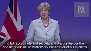 10K views · 14 shares | Theresa May says she welcomes the prospect of "moving ahead to the next phase" of Brexit talks and discussing the "positive and ambitious future relationship that's in all of our interests" | PA Media | Facebook