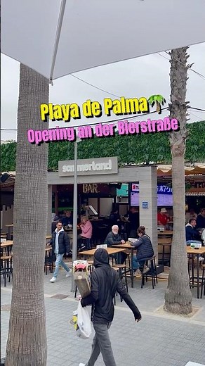Playa de Palma🌴🏖️MALLORCA island🩷Das Sommerland ist auch wieder geöffnet…#mallorca #travel