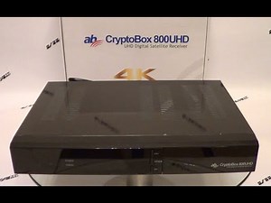 AB CryptoBox 800 UHD добротно и бюджетно !