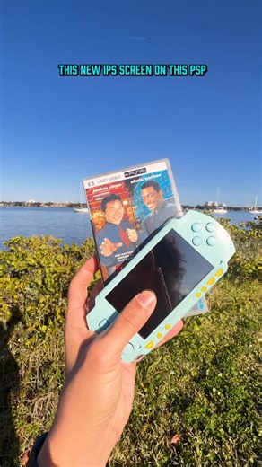 JAYBOYMODZ on Instagram: "IPS screen mod for the PSP 1000 to make for better Rush Hour viewing #PSP #psvita #sony #retrogaming"