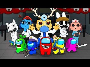 어몽어스 VS ANIMAL HOSPITAL?! Compilation Ep.8 | AMONG US FUNNY ANIMATION