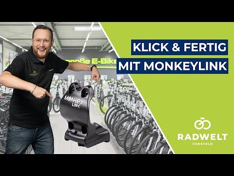 Klick und fertig! Mit MonkeyLink kannst du jedes (E)Bike easy nachrüsten!