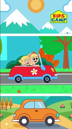 🚗 I Love My Car! 💨 It Goes Vroom Vroom Vroom! #shorts #kidssongs #nurseryrhymestreet