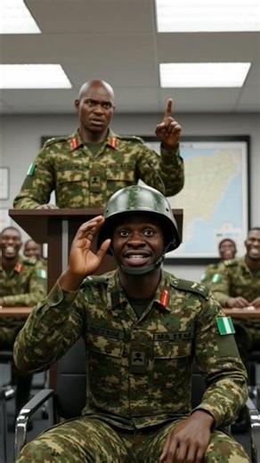 Funny moment… serious lesson. #commando #military #army #humor #nigeria #soldier #armylover