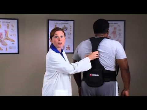 Breg Horizon Back Brace Application