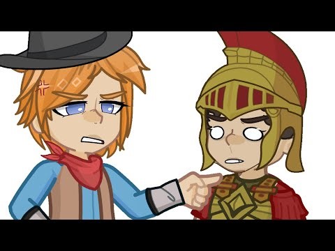 “What about you-“ | GL2 NatM | Night at the Museum | Gacha Life 2 | Jed n Oct