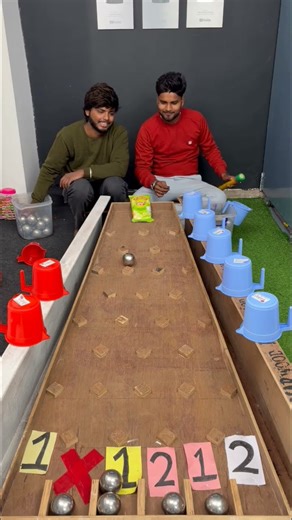 best Friend challenge game and steel Ball Roll drop the mug #shorts