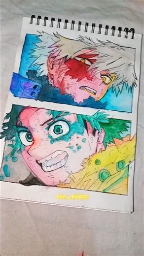 Katsuki bakugo vs. midoriya izuku. #shorts