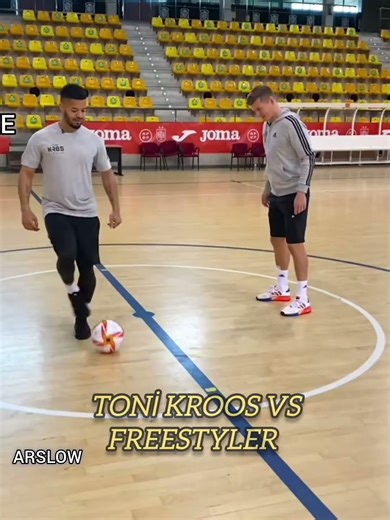 Toni Kroos VS Freestyler 🤩
