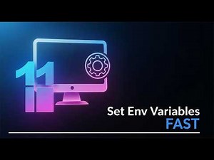 How to Set Environment Variables Windows 11 Python Javascript