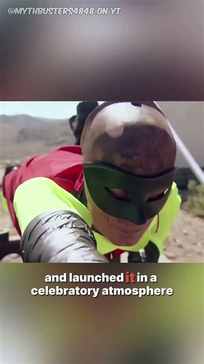 Launching a Dummy at Sound Speed Into a Solid Wall #shorts #experiment #insane