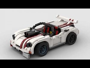Lego 4993 Coolest Convertible rotate 3D
