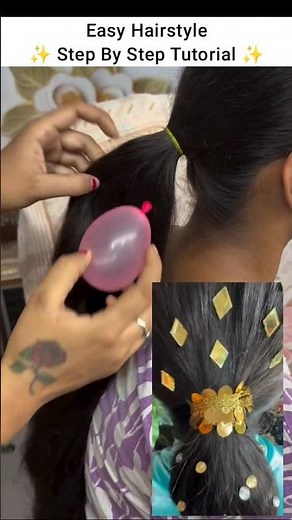 Jasmine hairstyle hack- beautypoint_salon_deoria | easy hairstyle tutorial for beginners #shorts