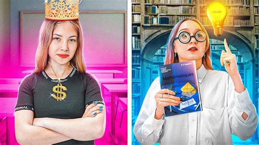 Intello ou cool? 🤓 Types d'étudiants dans une école d'élite | Websérie en français