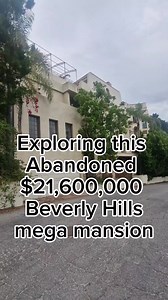 Exploring this abandoned $21,600,000 Beverly Hills mega mansion. With 3 swimming pools. #abandonedusa #urbexusa #exploreusa #abandonedamerica #americaabandoned #abandonedbeverlyhills #usa #california #gopro11 #gopro #creepy #abandonedplaces #abandoned #exploringabandoned #exploringanabandonedmansion #abandonedplacesinamerica #urbex #abandonedplaces #decay #lostplaces #urbexphotography #urbexworld | E-Unit Adventures