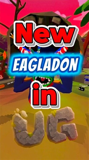 ⬜️🟦🟥🦖Brand new eagladon in UG vr!! #shorts #trending #ug #vr #viral