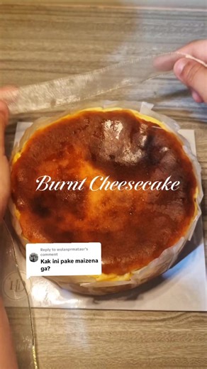 Replying to @wulanprmatasr Burnt Cheesecake D16cm Pesan minimal H-1 yaaa #burntcheesecake #jogja #cheesecakelumer #jogja24jam #cheesecakerecipe