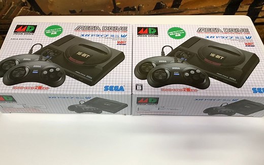 真不是评测！！简单介绍一下三个版本的迷你MD主机！今天我们都是SEGA粉~