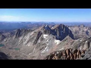 Granite Peak Summit Panorama - Beartooth Mountains, Montana