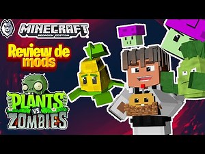 mods para minecraft 1.20 1.19 Plantas vs Zombies en ADDONS 😱😱 |Review de Mod BEDROCK | PE