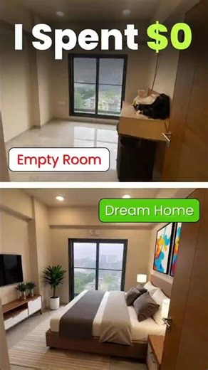 YoutubeAI Interior Design: Empty Bed Room Staging in Seconds!