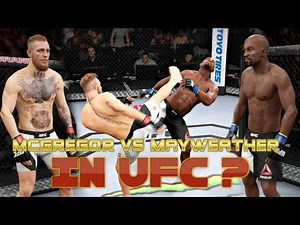 WHAT IF?... Floyd Mayweather vs Conor McGregor Happened in UFC (EA UFC 2 Simulation)