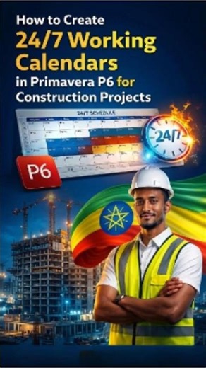 How to Create a 24 7 Working Calendar in Primavera P6