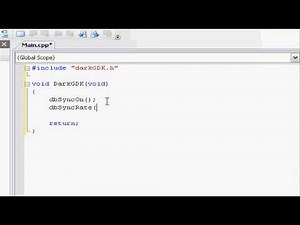 Dark GDK 2D tutorial 1 - Starting off