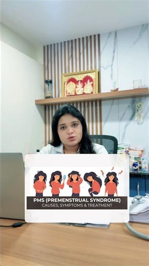 Mood Swings Before Periods? | PMS Explained | Dr. Shrutika Dhavane #yt #doctorreels #pms