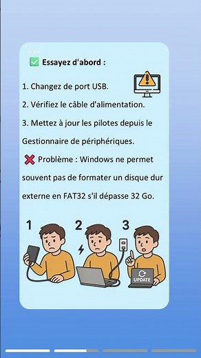 Votre PC ne reconnaît pas votre disque dur externe ?