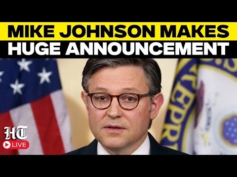 LIVE | US House Speaker Holds Press Conference | MIke Johnson LIVE | US Shutdown Day 21 | US News
