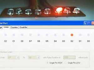 Interfacing LEDs With Parallel Port