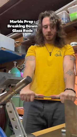 33 reactions · 3 comments | Breaking down glass rods — the first step to every creation.  What part of the process should I show next? #glassart #howto #artist #tutorial #art #prepwork | Phoenix Ash Memorials | Facebook