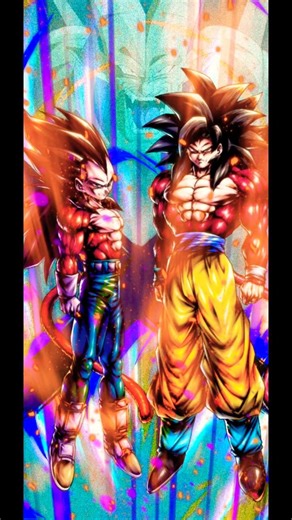 New SS4 Goku & Vegeta Duel Ultimate Finish (Concept) | #dblegends #dbz #goku #vegeta #concept #fyp