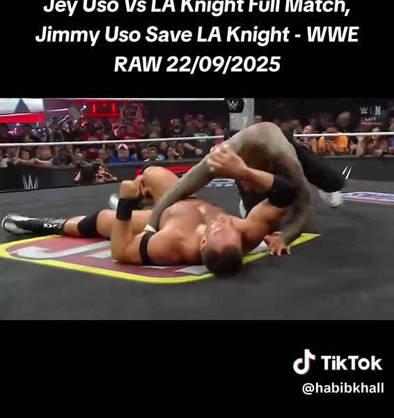 Jey Uso vs LA Knight Full Match Highlights - WWE RAW