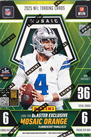 PYT! Full Case 2025 Mosaic Blasters! | eBay Live Video