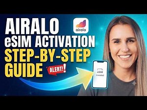 Airalo eSIM Activation & Installation Guide (iPhone & Android)