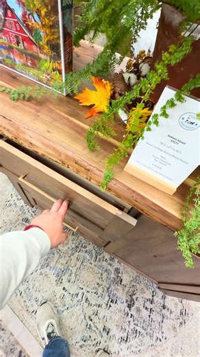 Some of our hand-crafted pieces have some beautiful features. 🪑 Beautiful wood grain, natural edges, and soft-close drawers are just a few ❤️ #AmishFurniture #VickisAmishTraditions #Handcrafted #ShopAL | Vicki's Amish Traditions