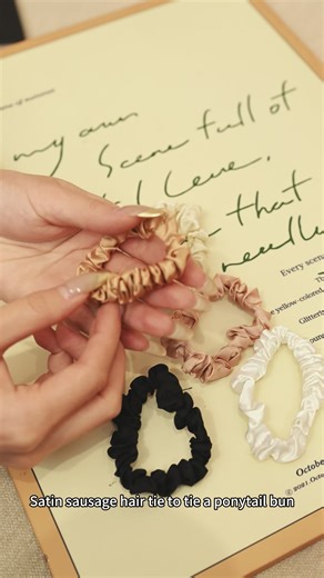 These scrunchies are so soft and cute 🤎 Gentle on your hair with no pulling or creases. Perfect for ponytails, buns, or wearing on your wrist. Easy to match with everyday outfits. Tap the cart and grab your favorite set ✨ #scrunchies #hairaccessories #everydaylook #cutevibes #tiktokmademebuyit