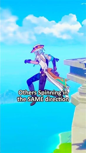 Others Almost Spin in The Same Direction Except Him☠️